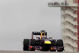 US GP: Vettel claims pole position ahead of Mark Webber